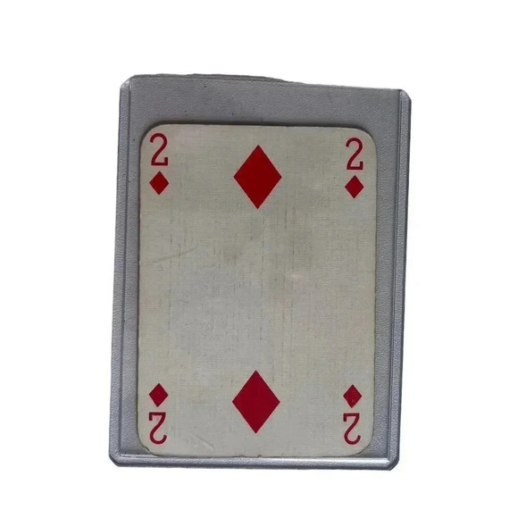 Louis Vuitton Vintage Monogram 2 Of Diamonds Rare Collectible Card - Picture 2 of 2